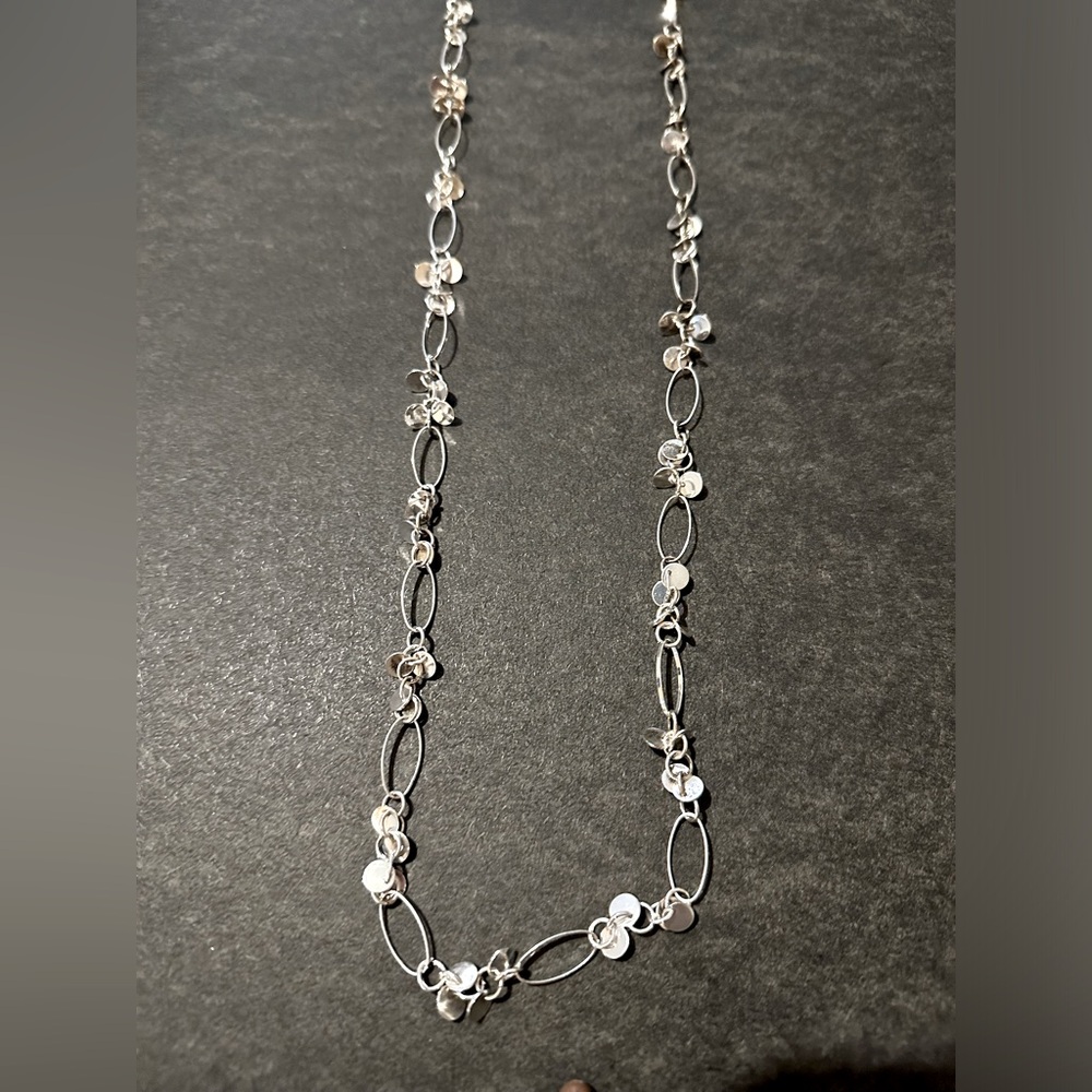 Stylish Silver Necklace - Picture 4 of 4
